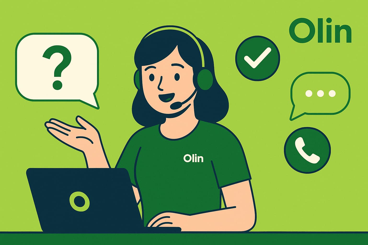 Atención al cliente Olin